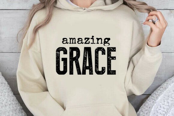 Amazing Grace Png: Distressed Christian Design Review