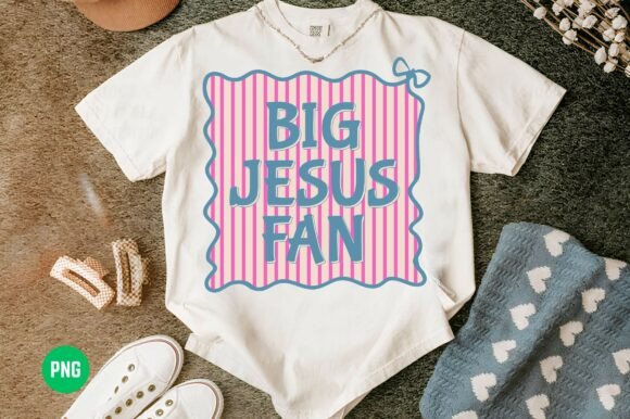 Big Jesus Fan Graphics for T‑Shirt Designs