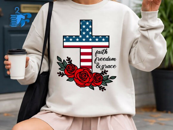 Christian Cross SVG Graphics & T-Shirt Designs