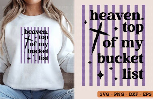 Christian SVG PNG Heaven Jesus Faith Graphics for T-Shirt Designs