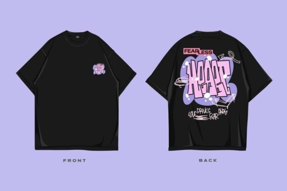 Fearless Heart Christian Graffiti T-Shirt Graphics Review