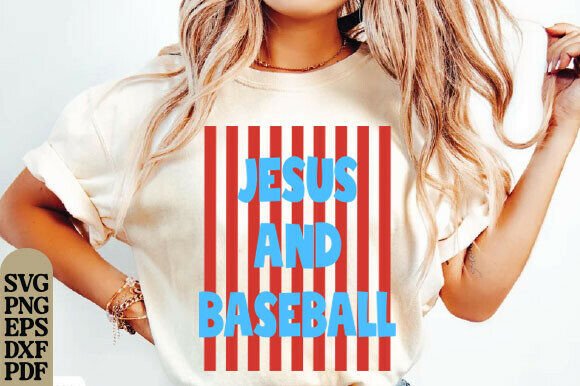 Jesus and Baseball PNG: Faith Baseball Design Review