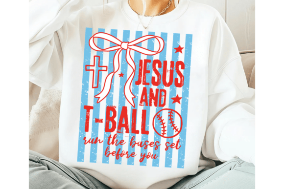 Jesus and T-Ball SVG: Trendy Christian Design Review