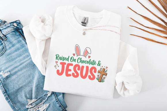 Raised on Chocolate Jesus: Graphics for T-Shirt Designs